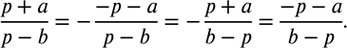Изображение 39. Выпишите выражения, равные дроби (p+a)/(p-b):(p+q)/(b-p);  -(-p-a)/(p-b);  (-p-a)/(p-b);   -(p+a)/(b-p);  -(p-a)/(p-b);  -(-p-a)/(b-p);  (-p-a)/(b-p); ...